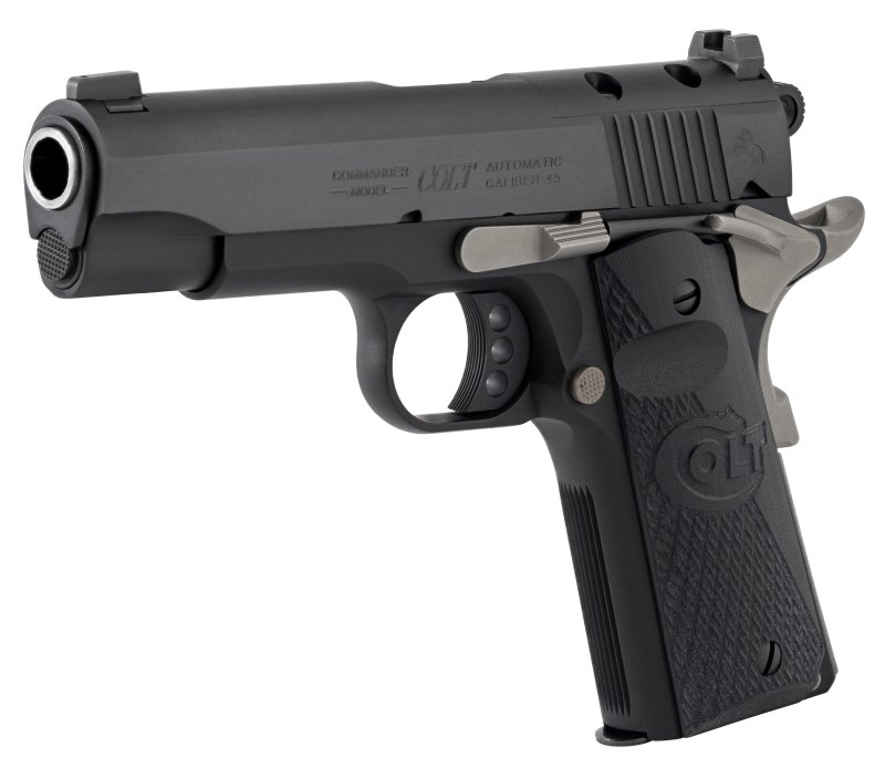 Colt Night Commander 45 ACP 4.25 In Blue Shooter