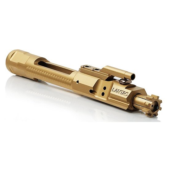 Lantac 01UP556TINEBCG Enhanced BCG 223/556 TiN Coated, M16 Full Auto Style