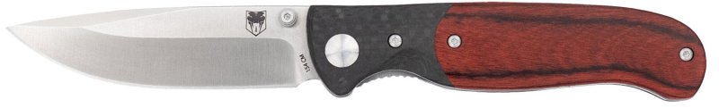 CobraTec Knives Baron EDC CTBRN 3.25 In Drop Point Plain Satin