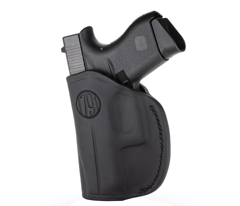 1791 Gunleather 2WH-2-SBL-R Holster Stealth Black RH Size 2 IWB Carry