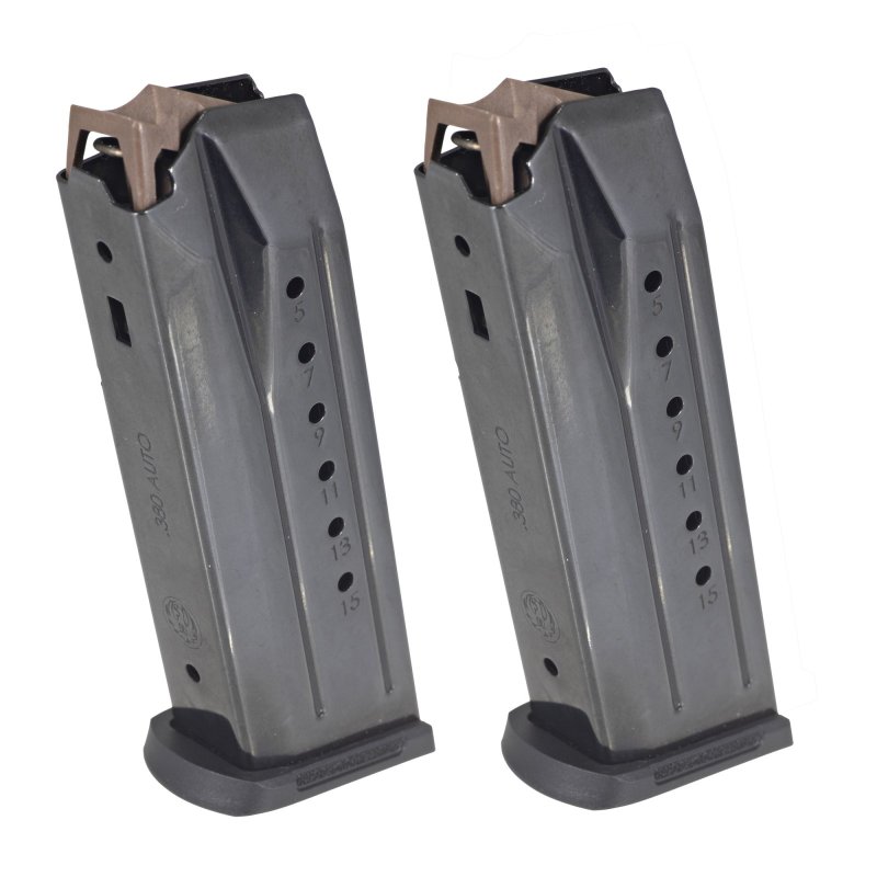 Ruger Security-380 Magazine 15rd 380 ACP 2-Pack