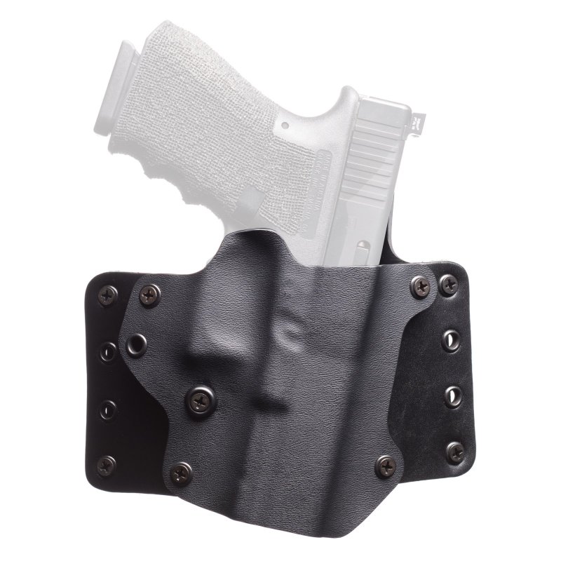 BlackPoint Tactical Leather Wing Holster Glock 17 22 31 Right Hand Black