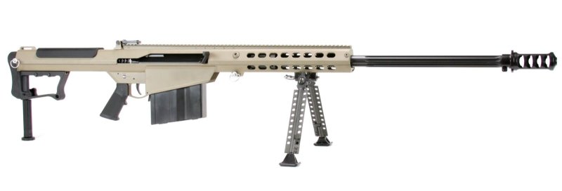 Barrett M107A1 Rifle .50BMG 29" Fluted 1:15 10rd Steel FDE
