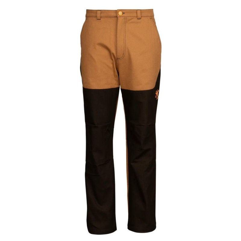 Browning UPLAND DENIM Pant CHOC/TAN 40X32 Durable Outdoor Trousers