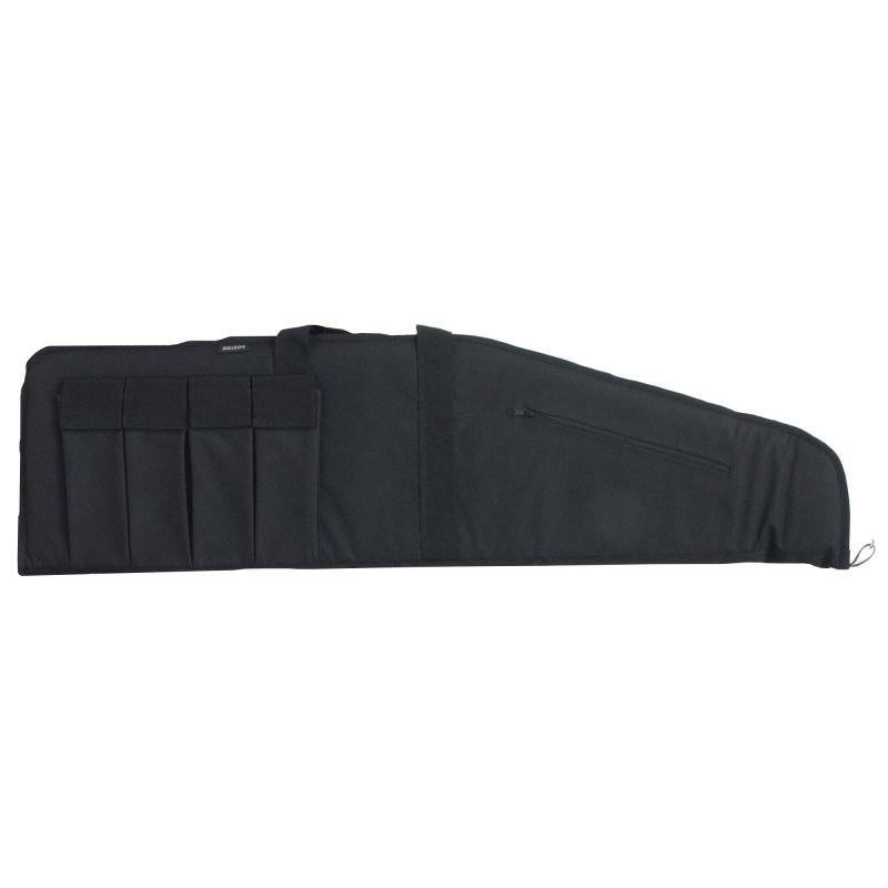 Bulldog BD430 Tactical Rifle Case 48 in Black Nylon Water-Resistant