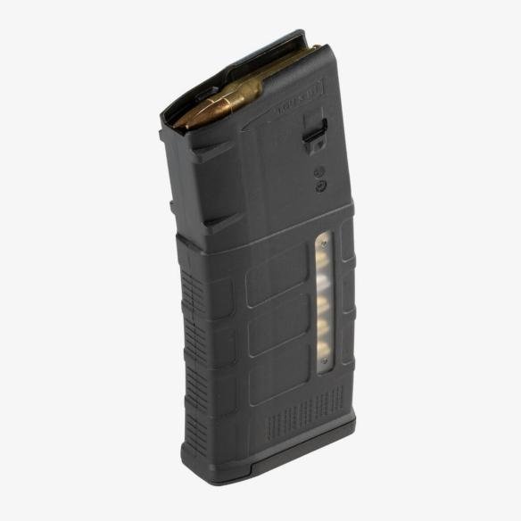 Magpul PMAG MAG577-BLK 308 Win 25Rd Windowed Gen3 Black