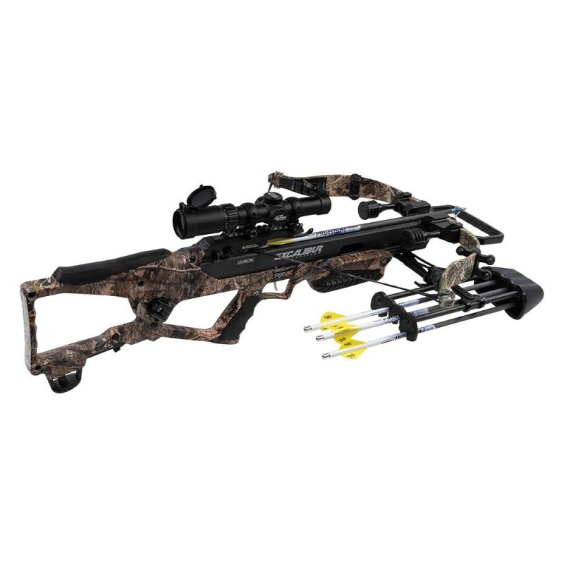 Excalibur E12322 REVX Crossbow 400 FPS Mossy Oak DNA Overwatch Scope