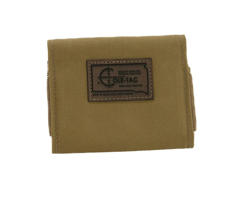Cole-TAC HW1002 Hunter Ammo Wallet 10 Round Coyote Brown