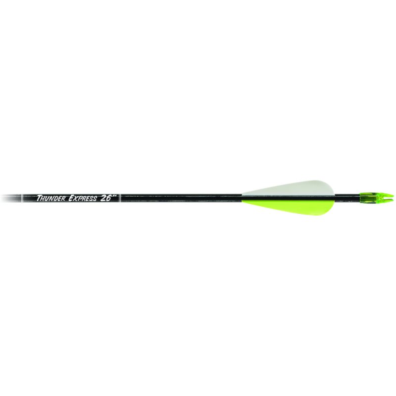 Carbon Express Thunder Express 52018 Black 26" Arrows 18 Pack
