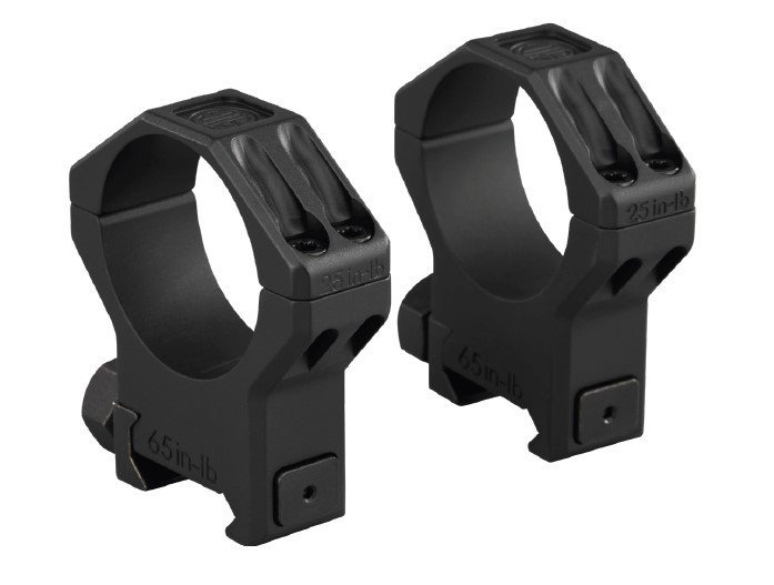 Sig Sauer SOA64002 Alpha 6 34mm Stainless Steel Scope Ring Set Medium