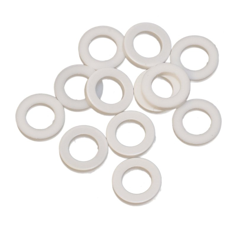 Grovtec GTHM64 Spacers Bulk Parts Pack White 48 Per Pack
