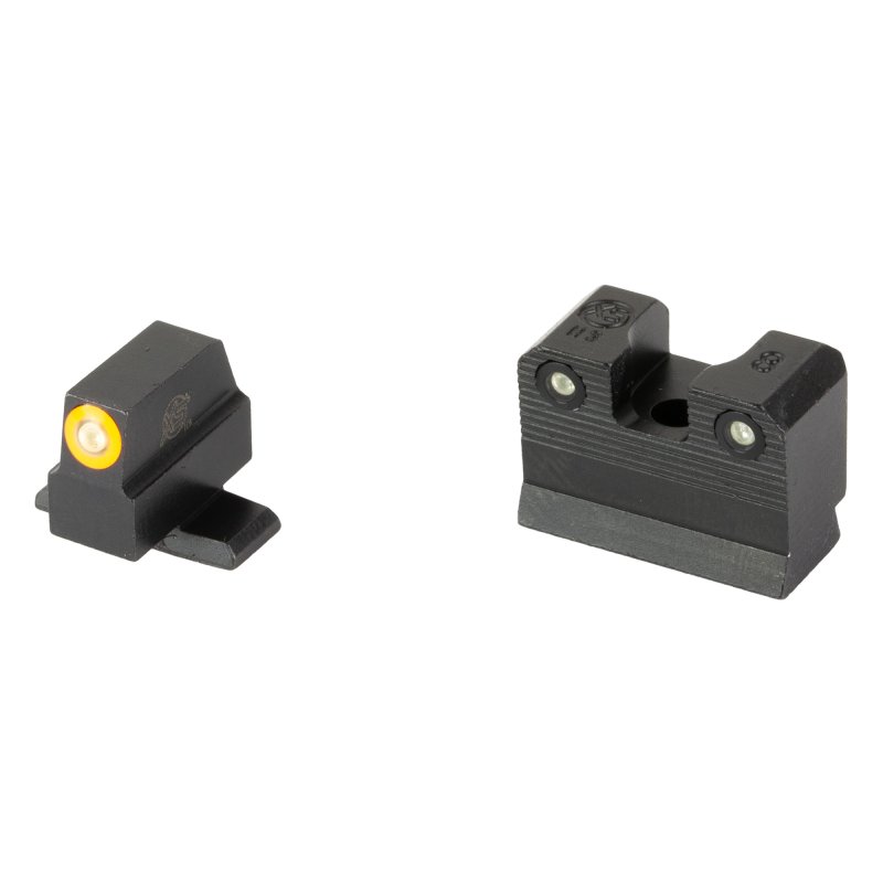 XS Sights SI-R203P-6N R3D Tritium Night Sight, Sig P320/P365, Orange/Green