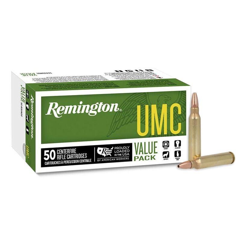 Remington Ammunition 23966 UMC Value Pack 223Rem 55gr Full Metal Jacket...