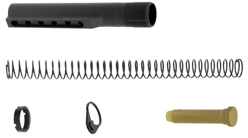 UTG Pro TLU001KIT AR-15 6-Position Mil-Spec Receiver Extension Kit Black