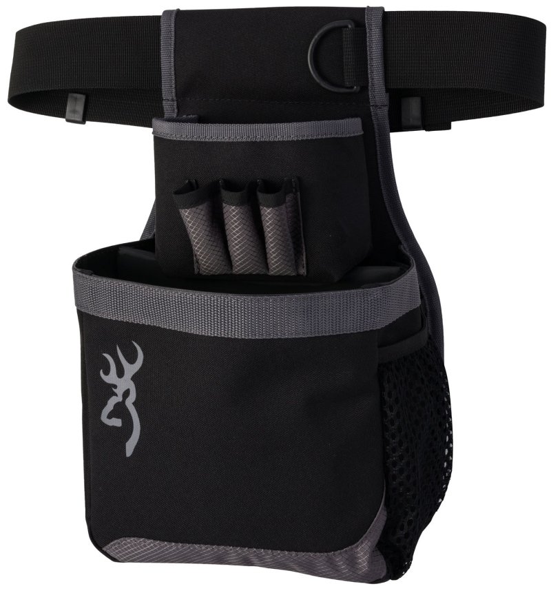 Browning BRN Flash Shell Pouch Black Gray 121062692