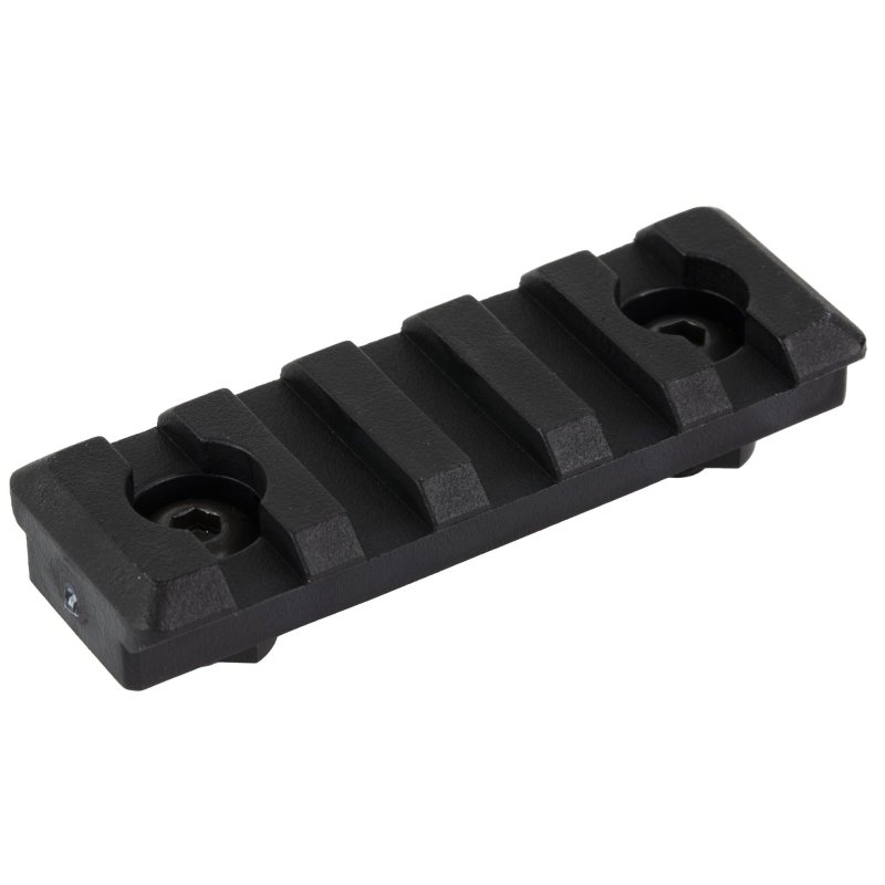 Midwest Industries Polymer M-LOK Rail Section 5-Slot Black