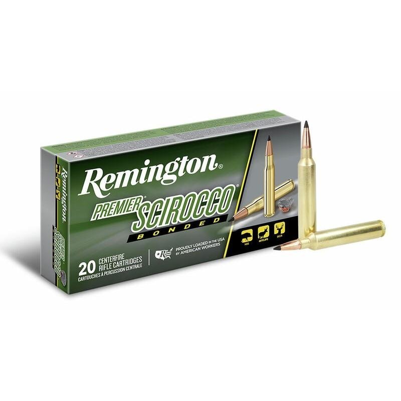 Remington Premier Scirocco Bonded 7mm RUM 150 Grain 20 Rounds Centerfire