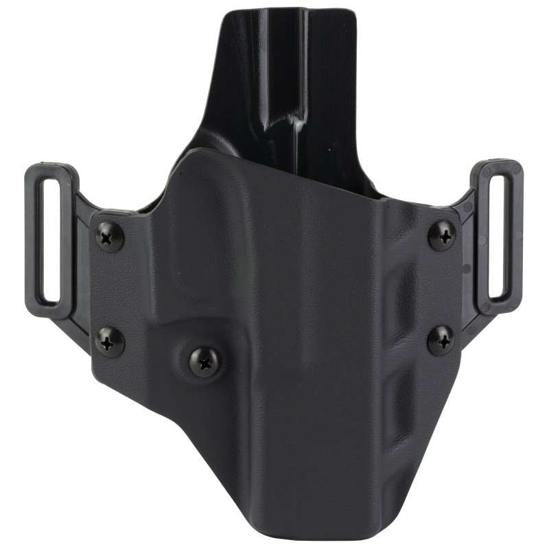 Crucial Concealment 1000 Covert OWB Holster, Right Hand, Kydex, Black