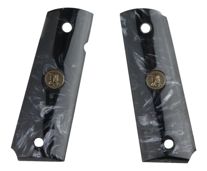 Pachmayr 62000 1911 Ambi Black Pearl Grip
