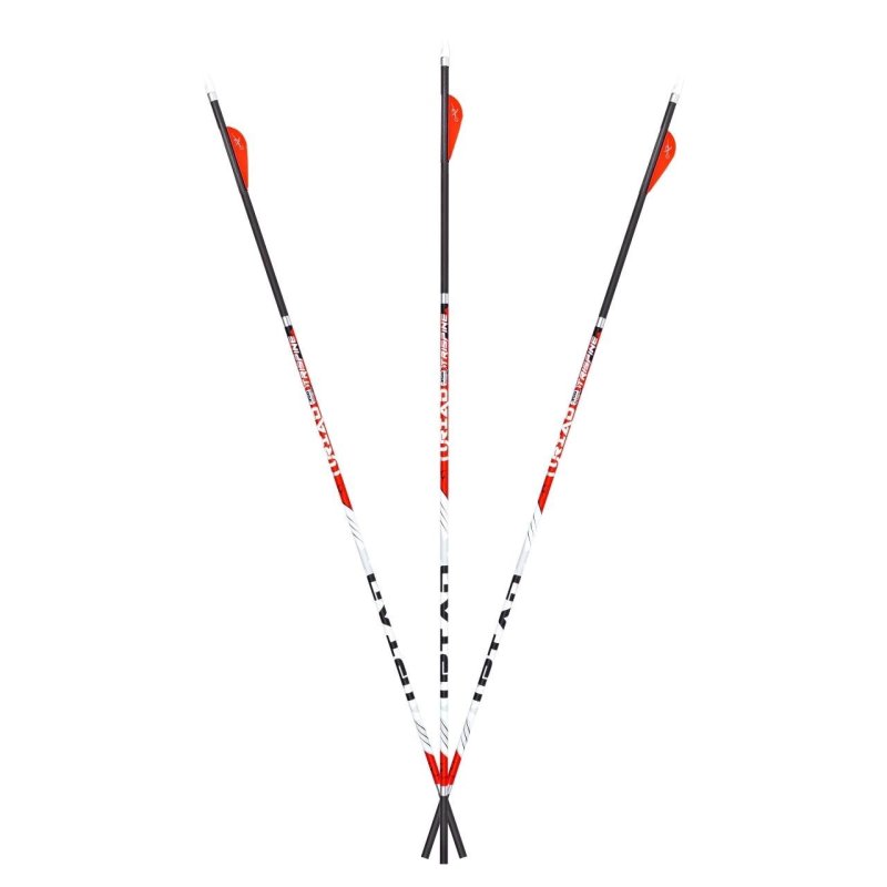 Feradyne Outdoors Maxima Triad Arrows 400 2 in Vanes 6 Pack