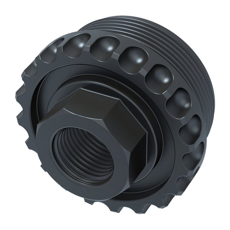 Lantac Adaptable Core HUB Adapter 1/2x28 Direct Thread QPQ