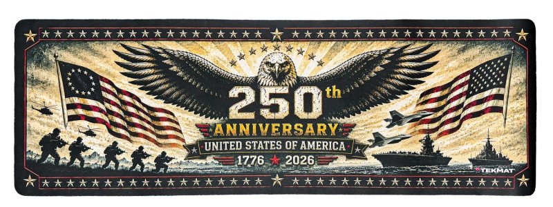 TEKMAT TEK-R36-250TH 36x12 In 250th Anniversary Mat