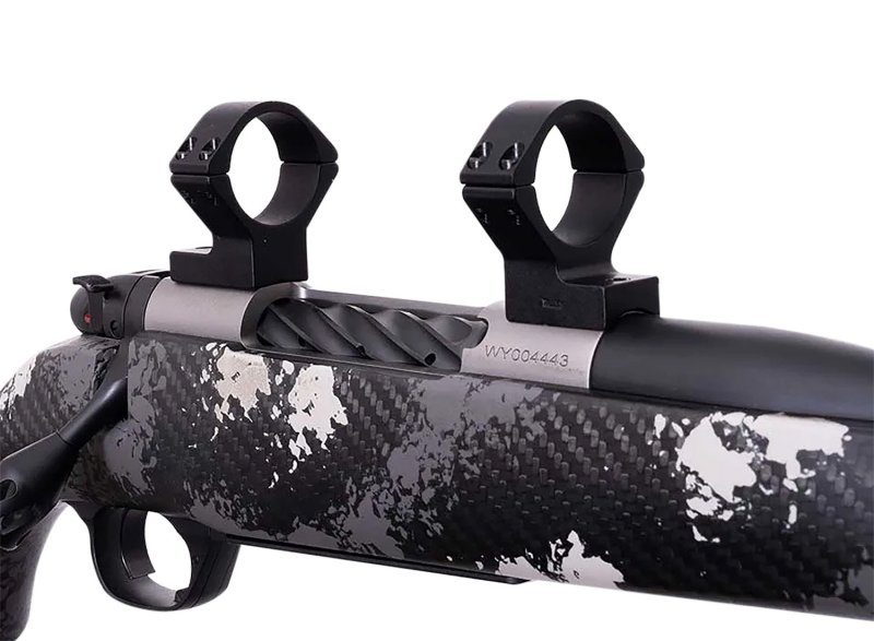 Weatherby TRBVLAS3 30mm Medium Ring Mount Mark V Standard Action 6-Lug