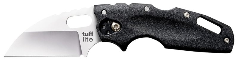 Cold Steel CS20LTZ Tuff Lite 2.5" AUS-8A Blade, Black Griv-Ex Handle