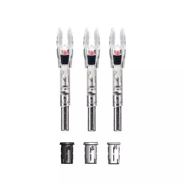 Nockturnal NT-830 Shift Universal Easy Off Nock System Red 3pk