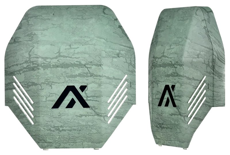 AXIL MXPLTG MX Plate Polymer Over the Head Slate Green