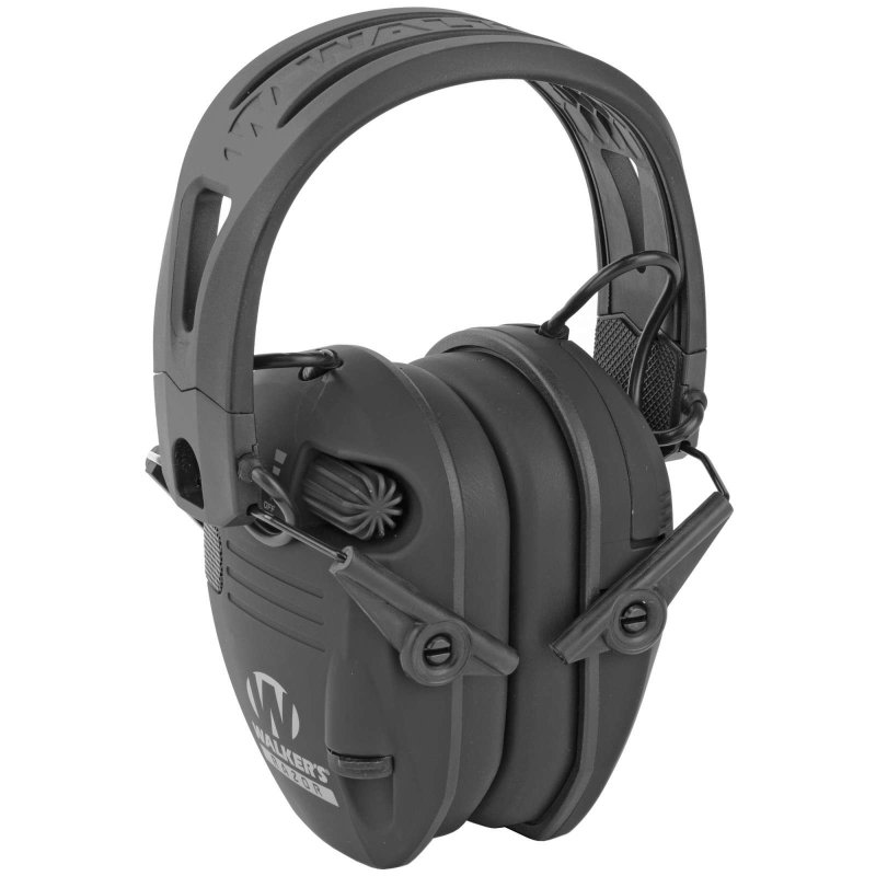 Walker's GWP-RSEMRH Razor TACTI-GRIP 23dB HD Speakers Black