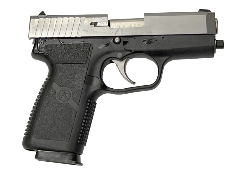 Kahr Arms ZCW9093 CW9 9mm, 3.5-Inch Barrel, Matte Stainless Steel Slide, Black Polymer Frame, 7+1 Round Capacity, Minor Blemishes