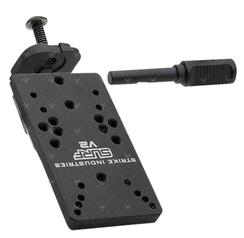 Strike Industries GSURFV2 Scorpion Reflex Mount for Glock, Black Aluminum