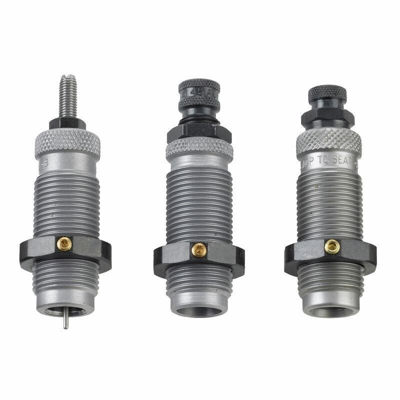 RCBS 3-Die Carbide Taper Crimp Set .357 Mag .38 Spl 18215 Grey