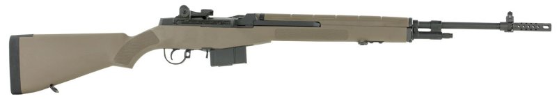 Springfield Armory M1A 7.62x51mm 22in Parkerized 10+1 Semi-Auto FDE