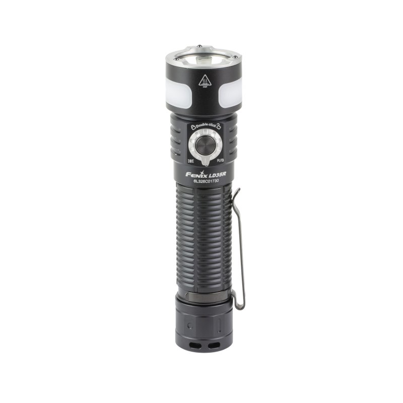 FENIX LD35R Flashlight White/Red/Blue LED 1800 Lumens Anodized Finish