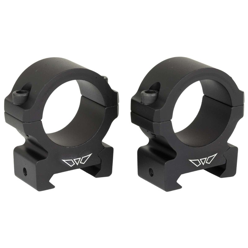 Warne Vapor Horizontal 30mm Medium Scope Rings V614M - Matte Finish