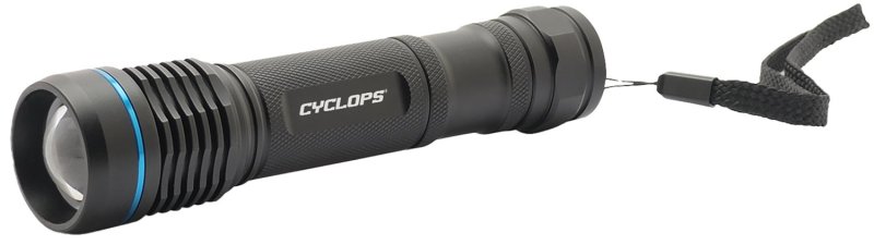 Cyclops CYCFLS700 Steropes 700 Black 400/700 Lumens LED Flashlight