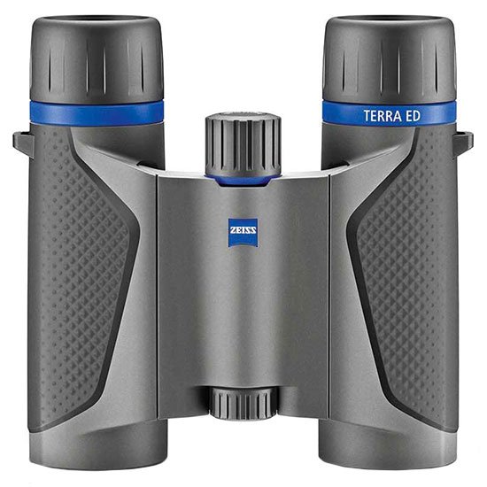 Zeiss 5225029907 Terra ED 8x25mm Binoculars Grey, 357ft/1000yd FOV