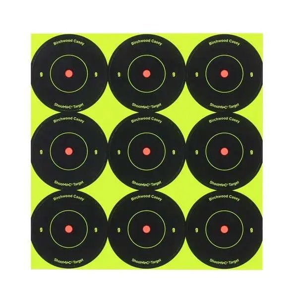 Birchwood Casey BC-34210 2 In Bullseye Target Self-Adhesive 108 Pack 2"