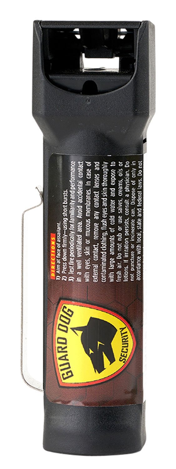 GuardDog Military Ed Pepper Spray PDDDOC18BFBK 0.75 OZ 0.75In
