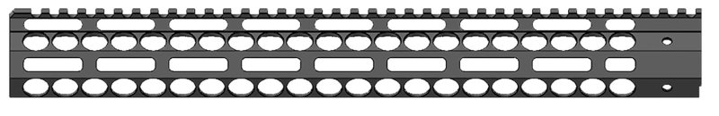 Bowden Tactical J1376013 13In AR-15 Air-Rail M-LOK Black