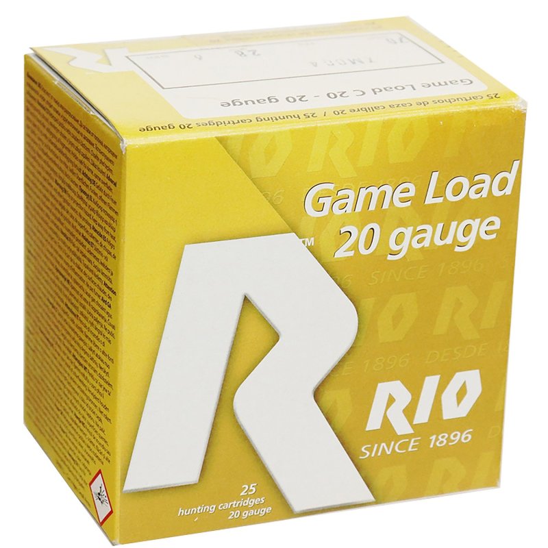 Rio Ammunition RC20MGN6 20 Gauge 3 In 1-1/4oz #6 Shot 25Rd
