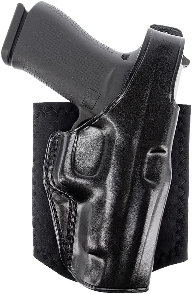 Galco AG800RB Ankle Glove Holster Black Neoprene Right Hand Glock 43