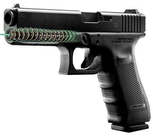 LaserMax LMSG417G Green Guide Rod Laser for Glock 17/34 Gen4 5.00 In