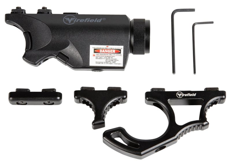 Firefield FF35010K Rival XL Foregrip Flashlight Red Laser Combo Kit Mat...
