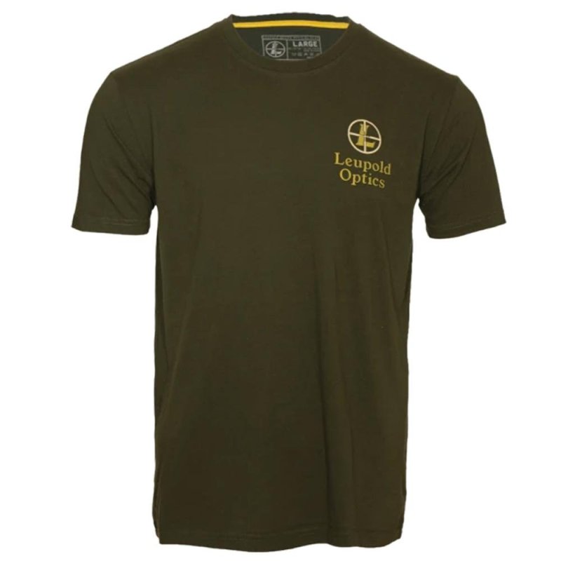 Leupold Magazine Short Sleeve Shirt Dark Olive M