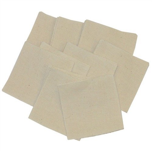 Brownells Heavy Duty Square Cotton Patches 3" 16/12 Ga 1000 Pk