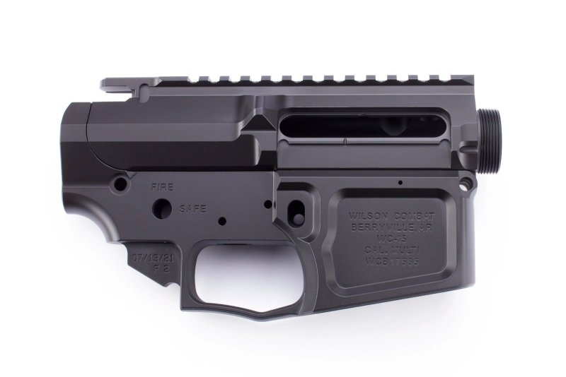 Wilson Combat AR-15 Matched Billet Receiver Set Black Armor-Tuff