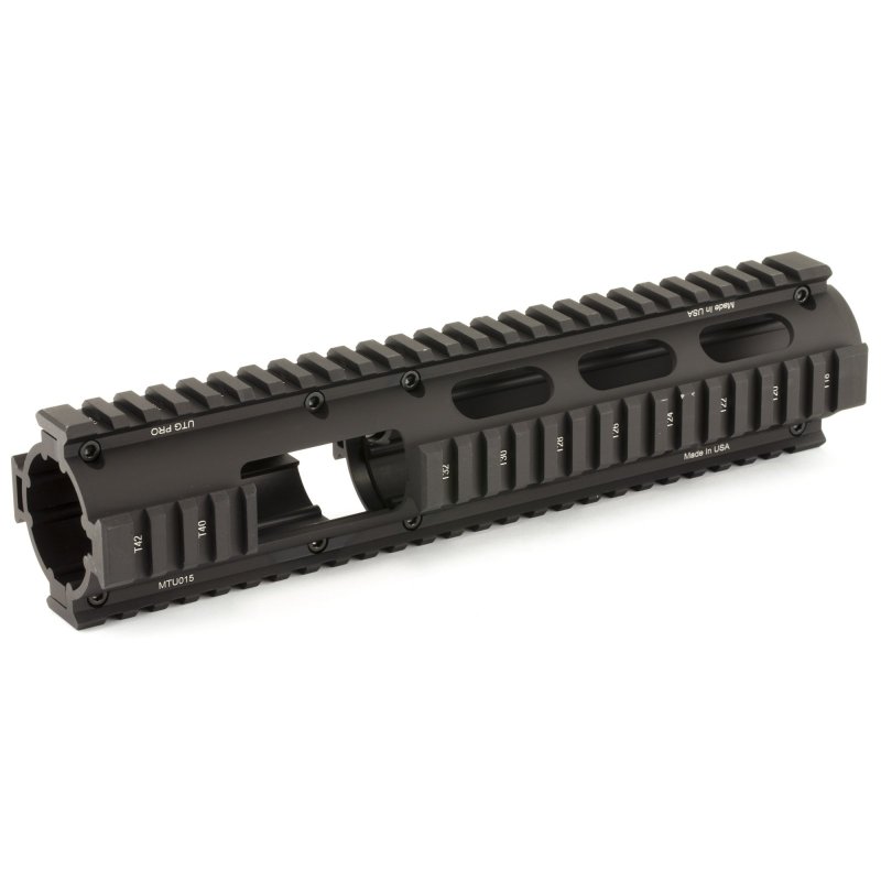 Leapers UTG MTU015 AR15 Drop-In Quad Rail Handguard 10.7 In Black